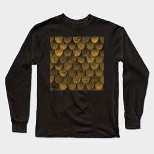 Scaled Gold Long Sleeve T-Shirt